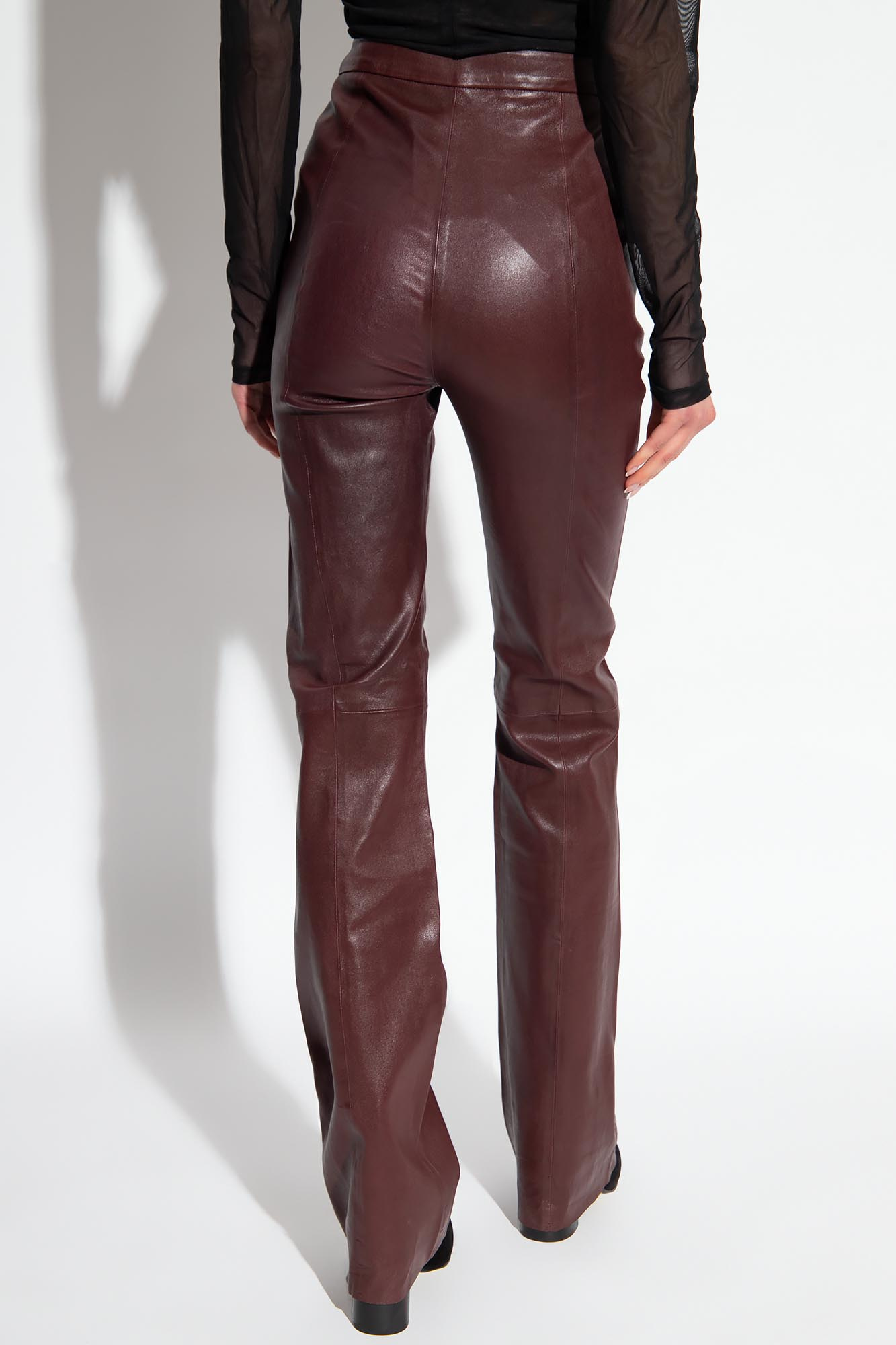 Gestuz hot sale leather trousers